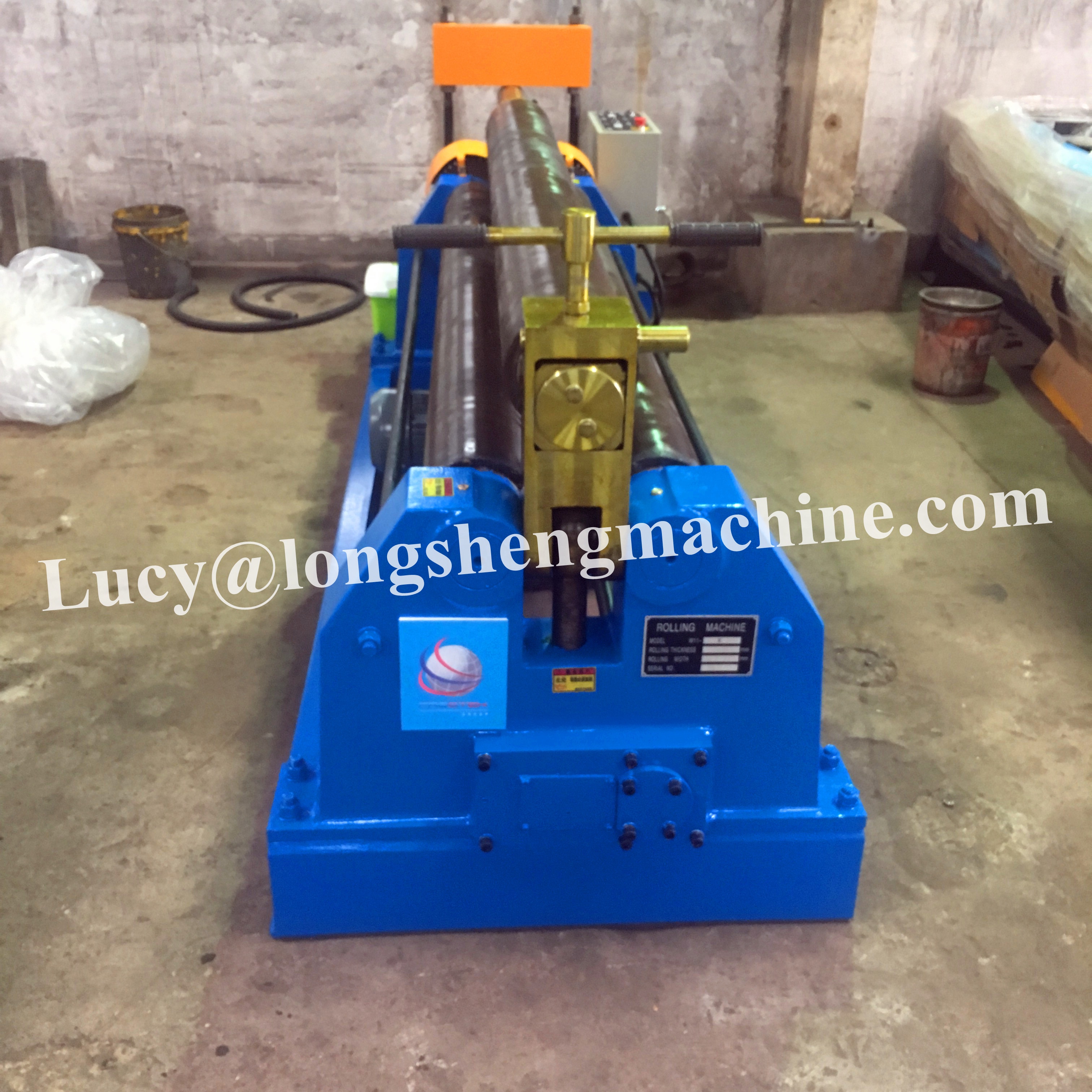 Longsheng небольшой листопрокатного машины W11-10X1000 трехштанговый листопрокатного машины 3 рулонов Гибка листового металла машины