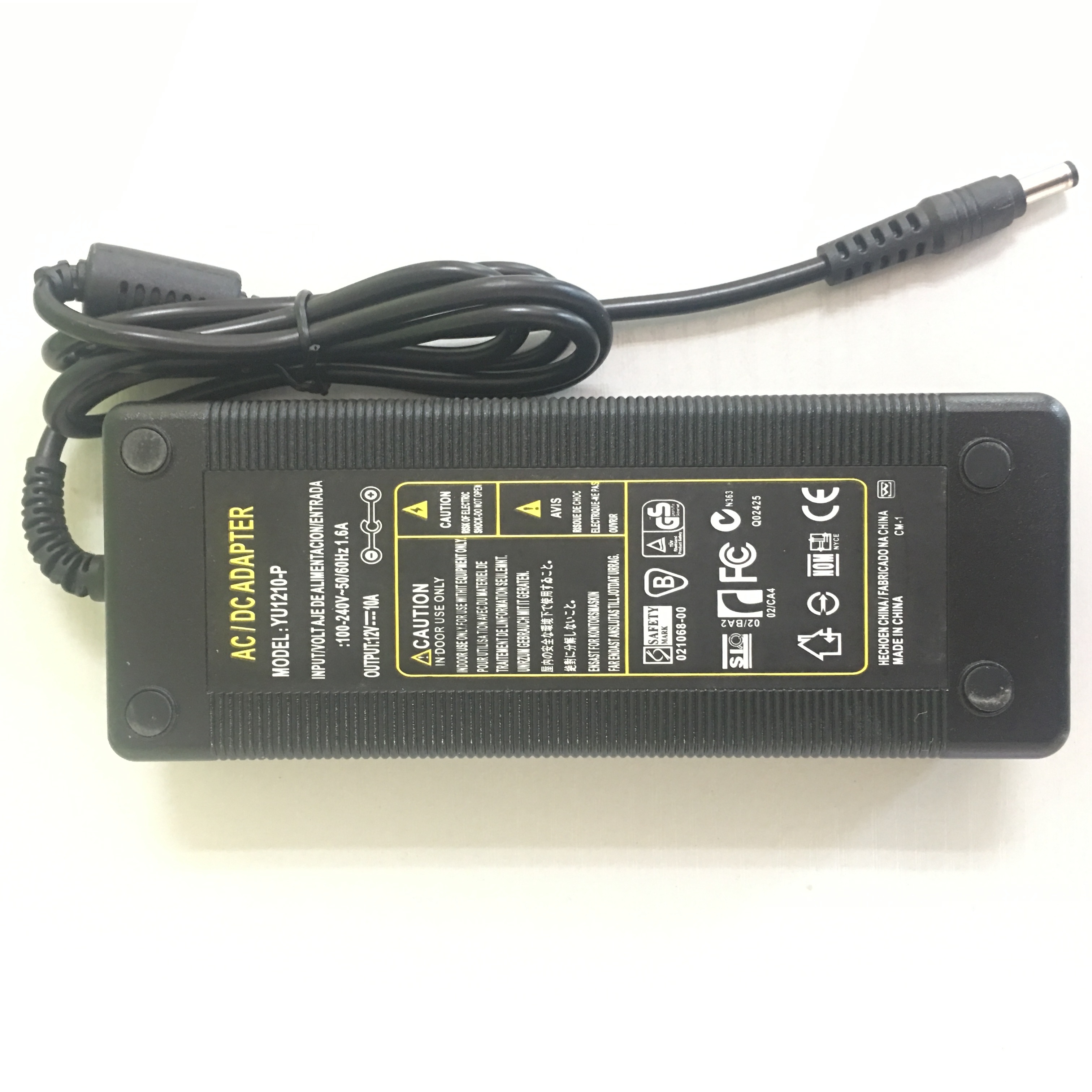 Высокое качество 110 ~ 220V источник питания переменного тока, 50 /60Hz 12V 10A 120 Вт AC/DC адаптер питания