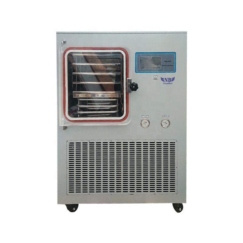Laboratory top press vacuum freeze dryer for sale