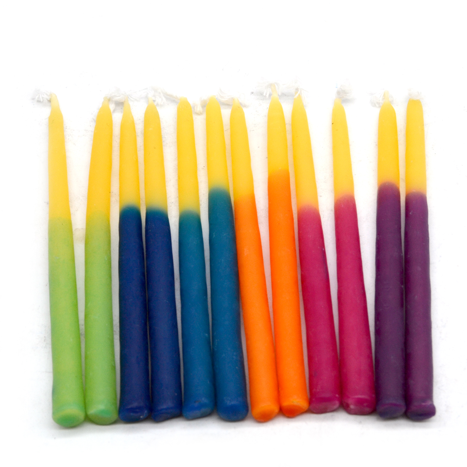 Кошерные свечи Chanukah для Chanukah Menorahs и для семь веток Menorahs