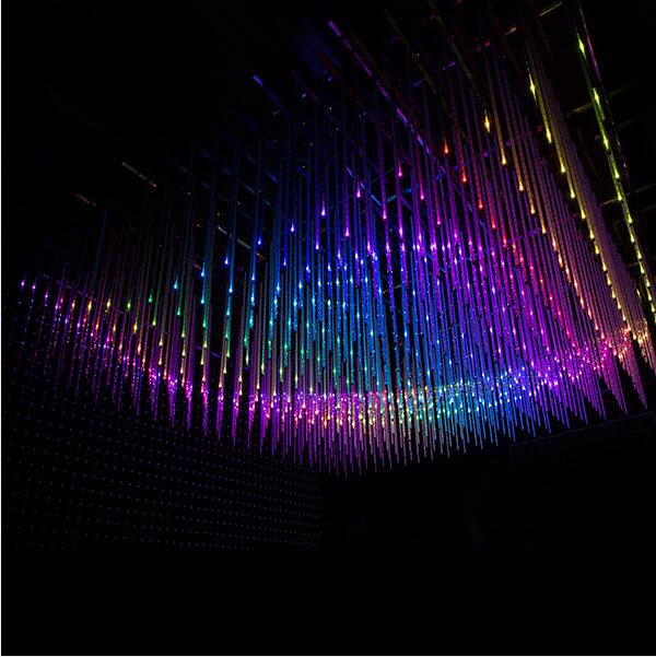 Led Hanging Vertical Tube Light for Night Club Lighting