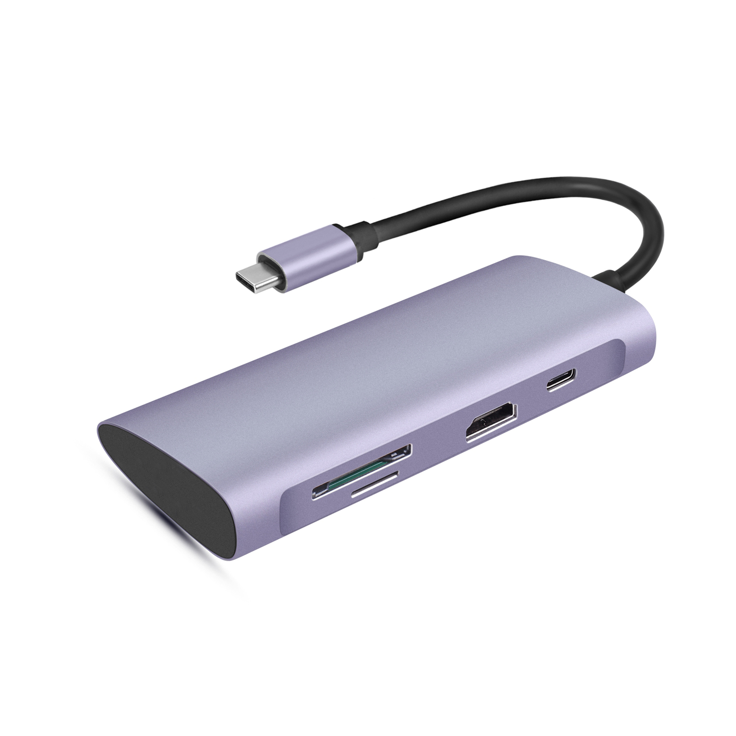 Концентратор Usb C 7 в 1 для Macbook Pro/Air Hub Usb C адаптер Multiporta 7 в 1 Usb C концентратор