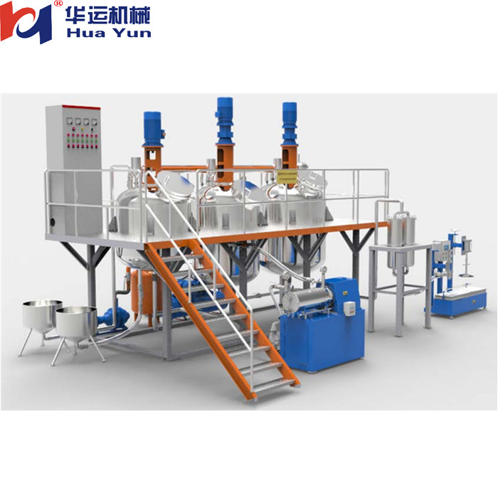 Производственная линия Huayun paint factory