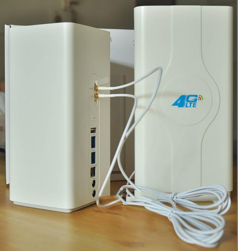 Совершенно новый разблокированный Huawei B618 B618s-22d 4G LTE уличный маршрутизатор CPE 600 Мбит/с шлюзом порта Lan