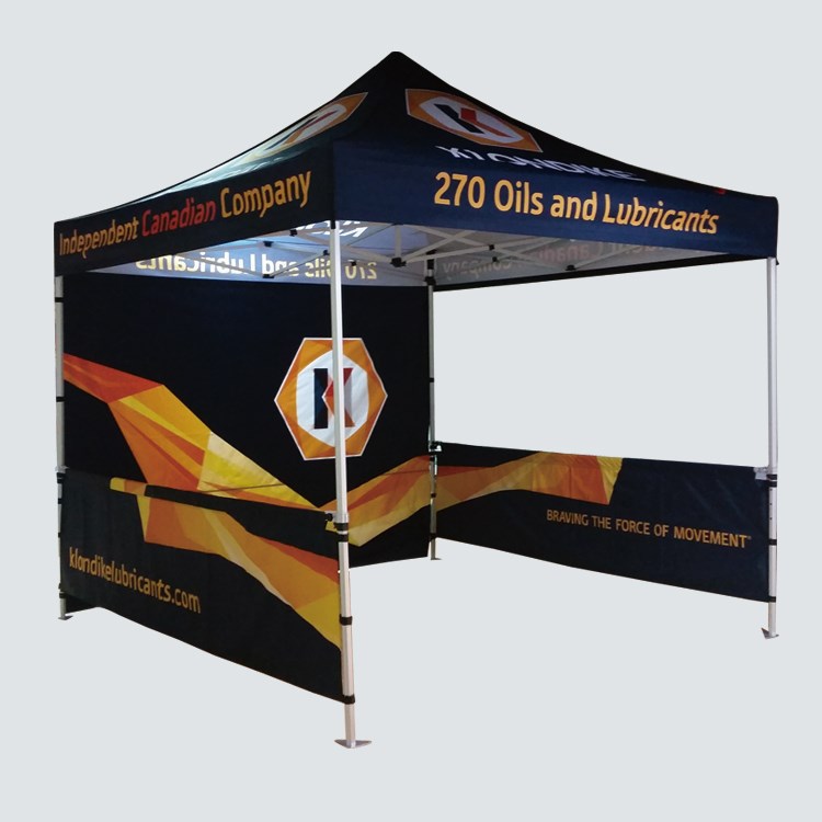 Custom Outdoor Canopy Promotion 10*10Feet Pop Up Tent Trade Show Free Printing Aluminum Frame Canvas Tent