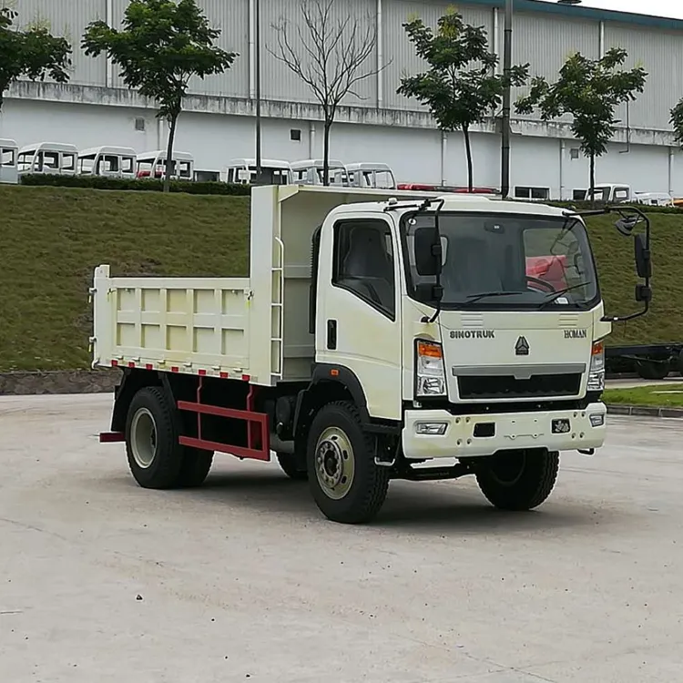 Sinotruk HOWO 4x2 6 wheel dump truck capacity 12Ton