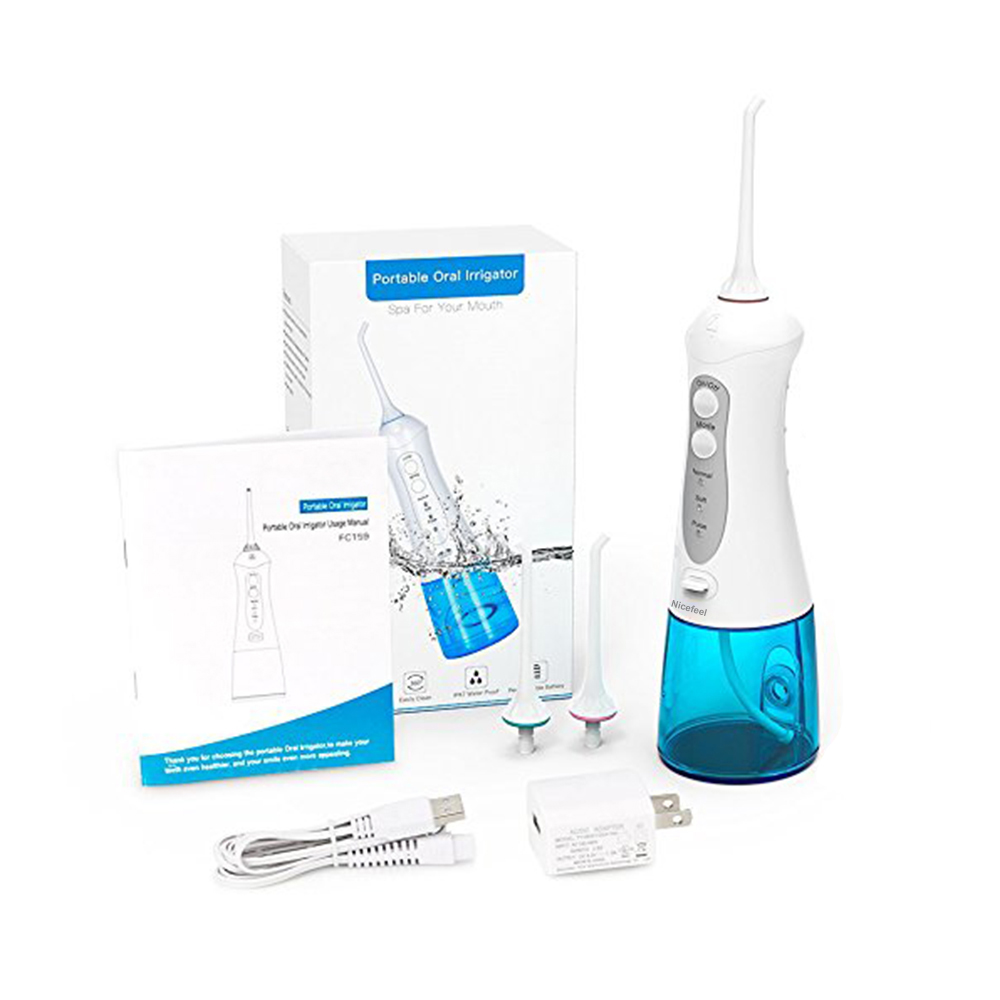 2021 cheap portable water flosser dental water jet floss pick teeth from nicefeel