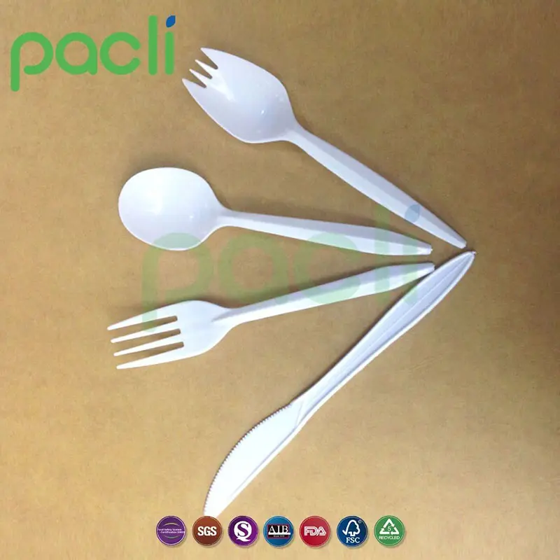 Great Quality Plastic Dinnerware Spoon Set