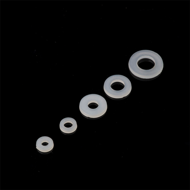 DIN125 ISO7089 M2 M2.5 M3 M4 M5 M6 M8 White Plastic fasteners-Nylon Plated Flat Washer