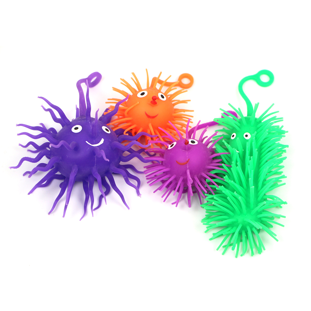 2019 новый дизайн и хит продаж сюрприз TPR пушистый мяч и TPR squishy мяч для детей милые анти стресс игрушки