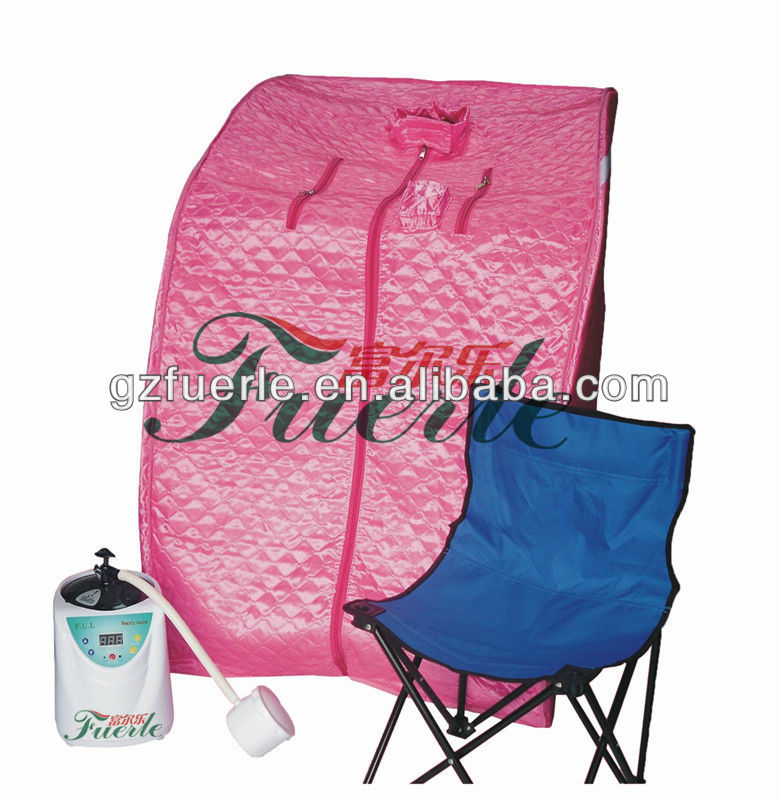 One people capacity home portable steam sauna room/body slimming sauna room indoor sauna for sale