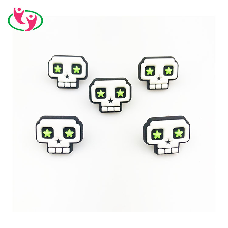 Новинка Прочный ПВХ резиновый цветной пользовательский робот в форме Push Pin