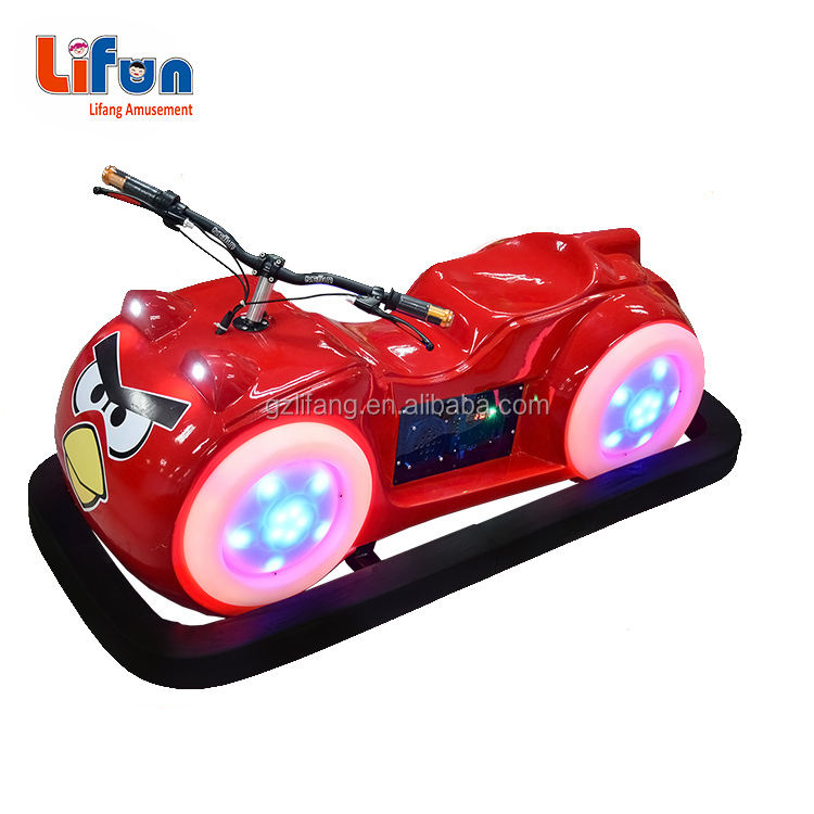 2-местный батареи rc Drift бампер автомобиль электрический Moto для парк развлечений для детей