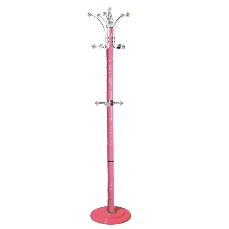 China Manufacture Hat Clothes Metal Coat Rack Stand