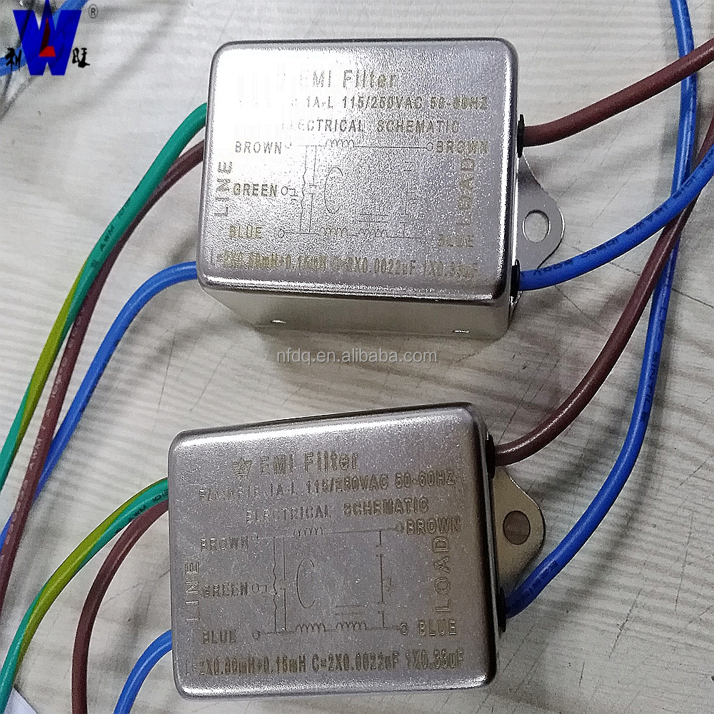 10A 250VAC 2-ступенчатый мощность Emi фильтр для электронное оборудование