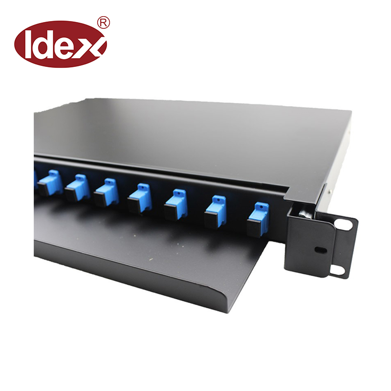 96 core rack mount odf волоконно-оптические патч-панели 96 портов 1 U 19 ''ODF с LC коннекторами MPO патч-корд