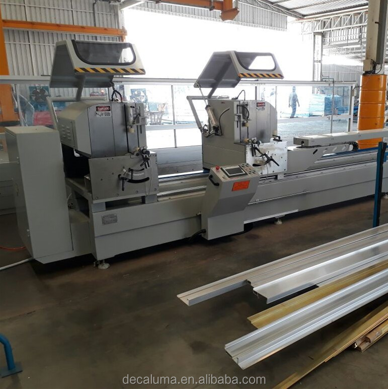 Алюминиевый профиль CNC с двойной головкой отрезной пилы машины для продажи LJZ2-CNC-500x4200A
