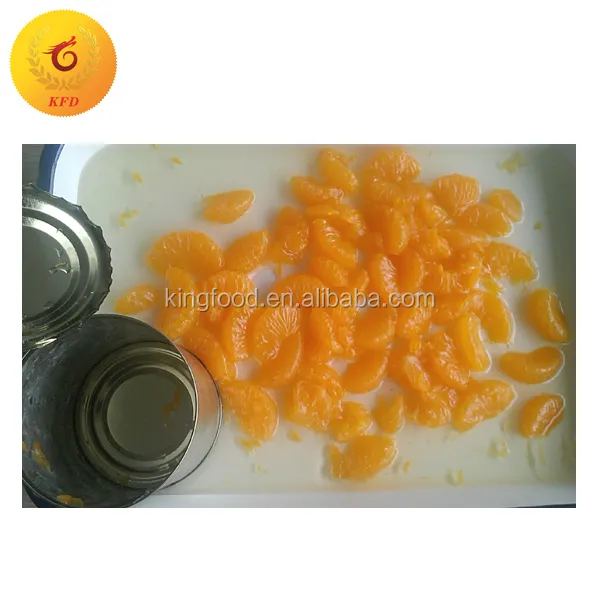 Сладкий консервированный Китайский апельсин в консервированных фруктах