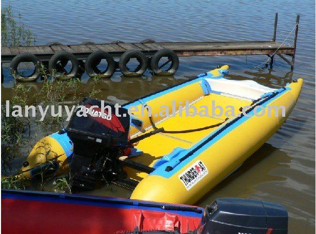 Скоростная надувная Спортивная лодка из ПВХ
