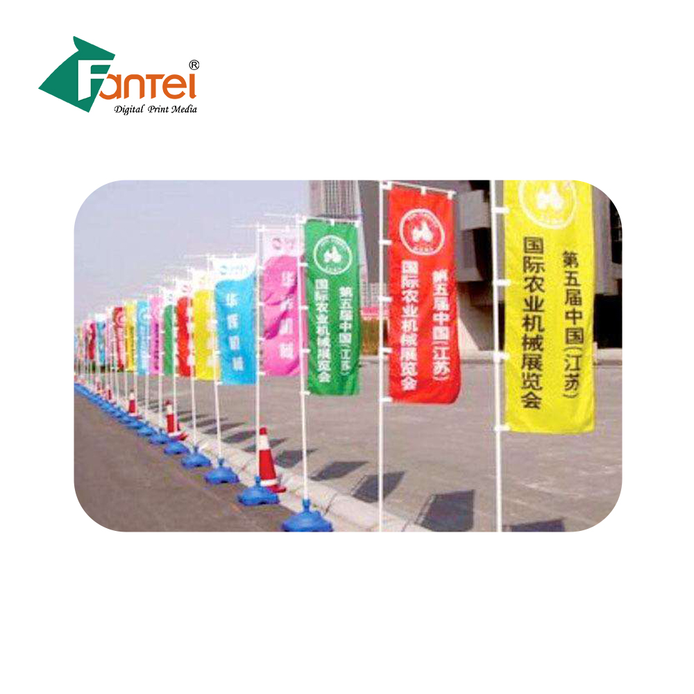 2020 Hot sales PVC Polyester Printing Banner Feather Flag