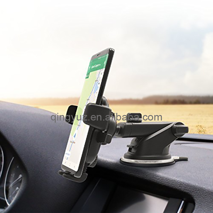 Высокое качество автомобильное крепление 360 Вращающийся Регулируемый смартфон Автомобильный держатель, длинный Шея Сотовый Телефон держатель для автомобиля