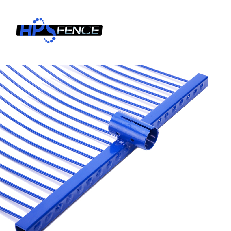 Heavy duty stable garden 20 tine rake fork for manure