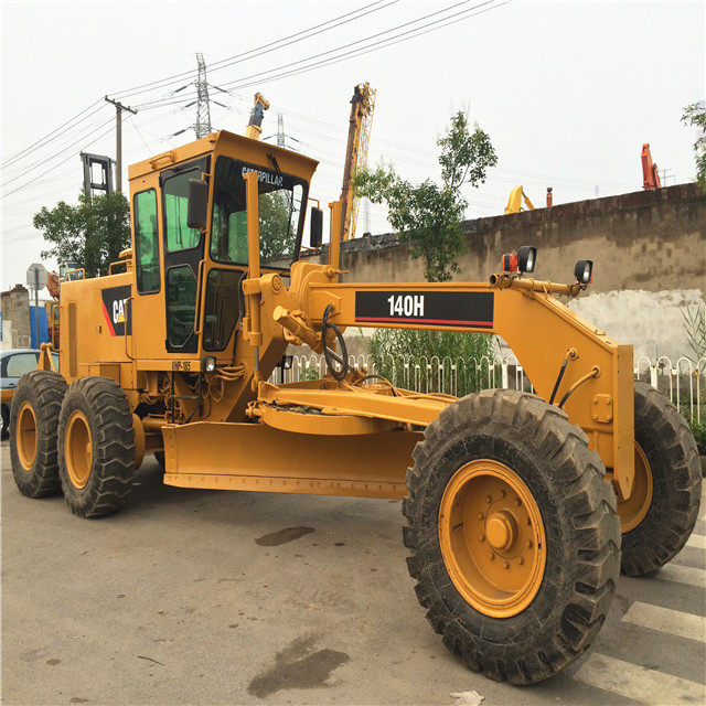 Used Caterpillar 140H motor grader with good condition,USED heavy equipment used motor grader CAT 140H grader caterpillar 140G
