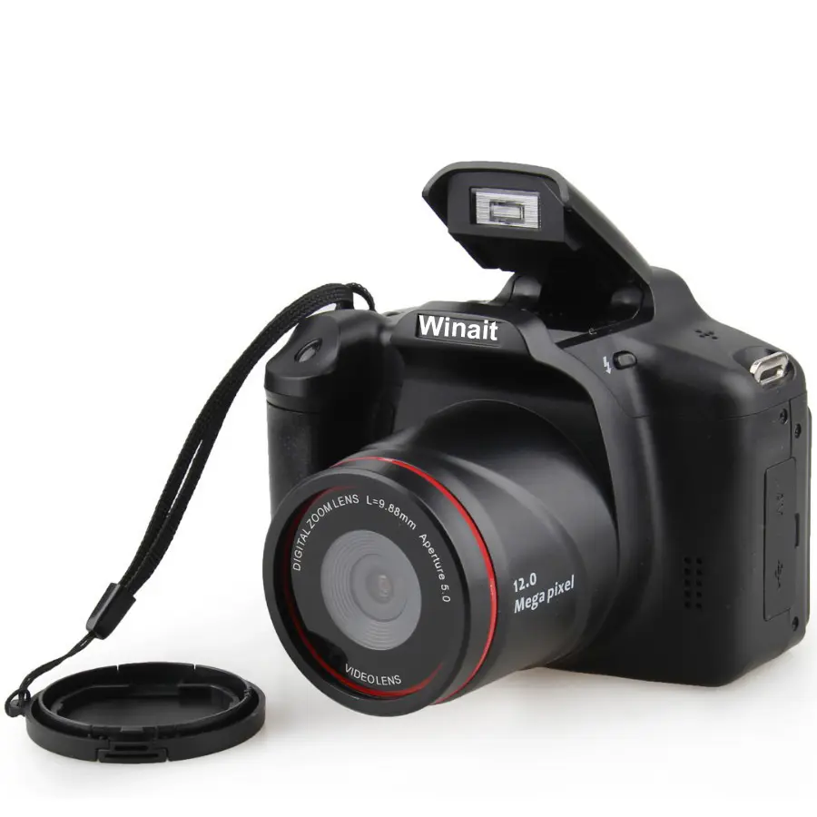 HD 12mp Digital camera with 2.8'' TFT display and 4x digital zoom slr camera