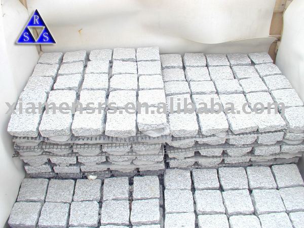 Китайский гранитный светло-серый гранитный куб 10x10x10