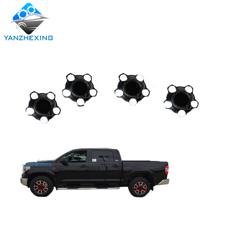 YZX Центральная крышка колеса для Toyota Tundra 2014 2015 2016 2017 18 дюймов 4260B-0CO40 черная Центральная крышка