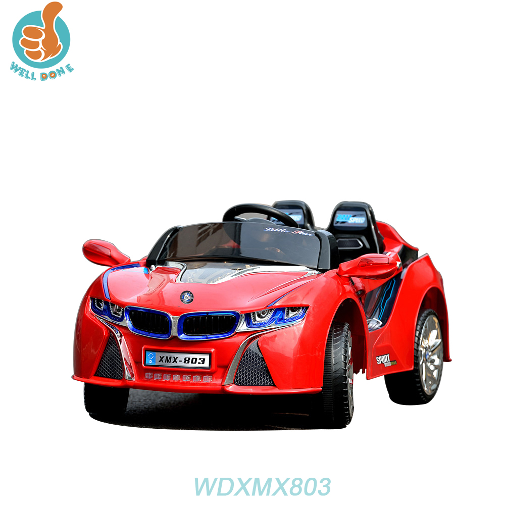 WDXMX803, новинка 2018 года, модель автомобиля с дистанционным управлением 12 В, Детская электрическая машинка с креплением