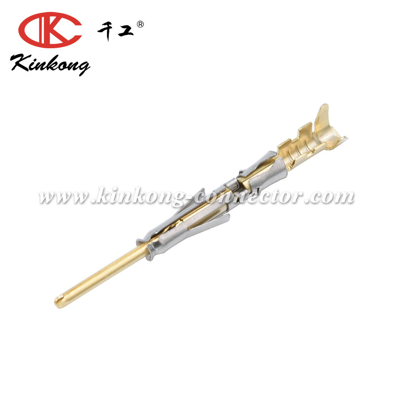 Контактный круглый соединитель амфенола, контактный 20-22 AWG, Размер 20, обжимной, золотой, медный сплав SP20W1F