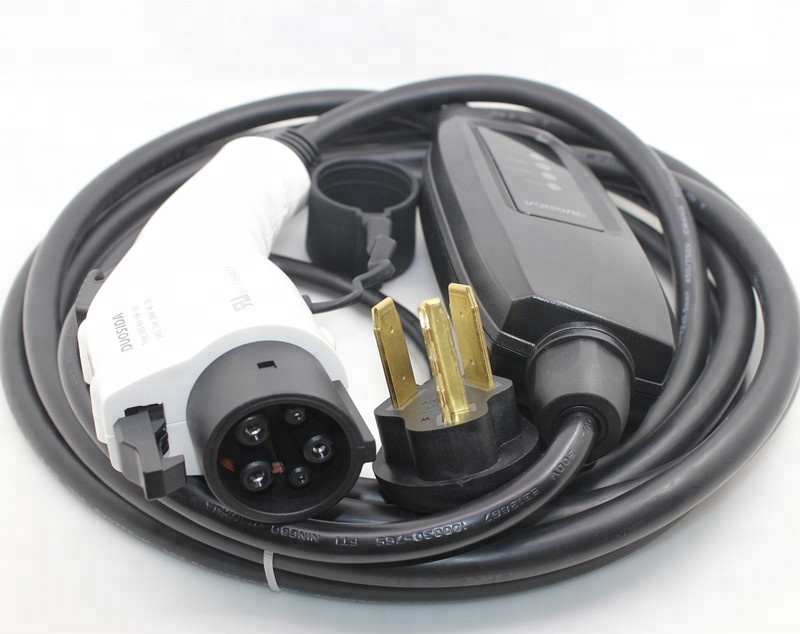 Zencar duosida ev зарядный уровень 2 Портативный evse sae j1772 Штепсель
