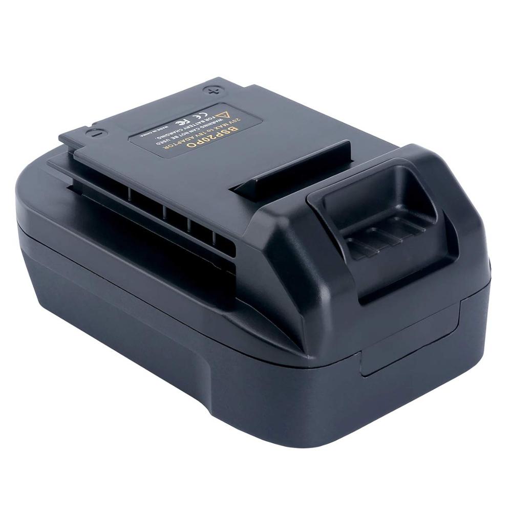 Батарея адаптер BPS20PO для кабельных 20V MAX литиевая батарея для Porter-Cable 18V Ni зарядное устройство для никель-металл-гидридных и литиевых инструменты