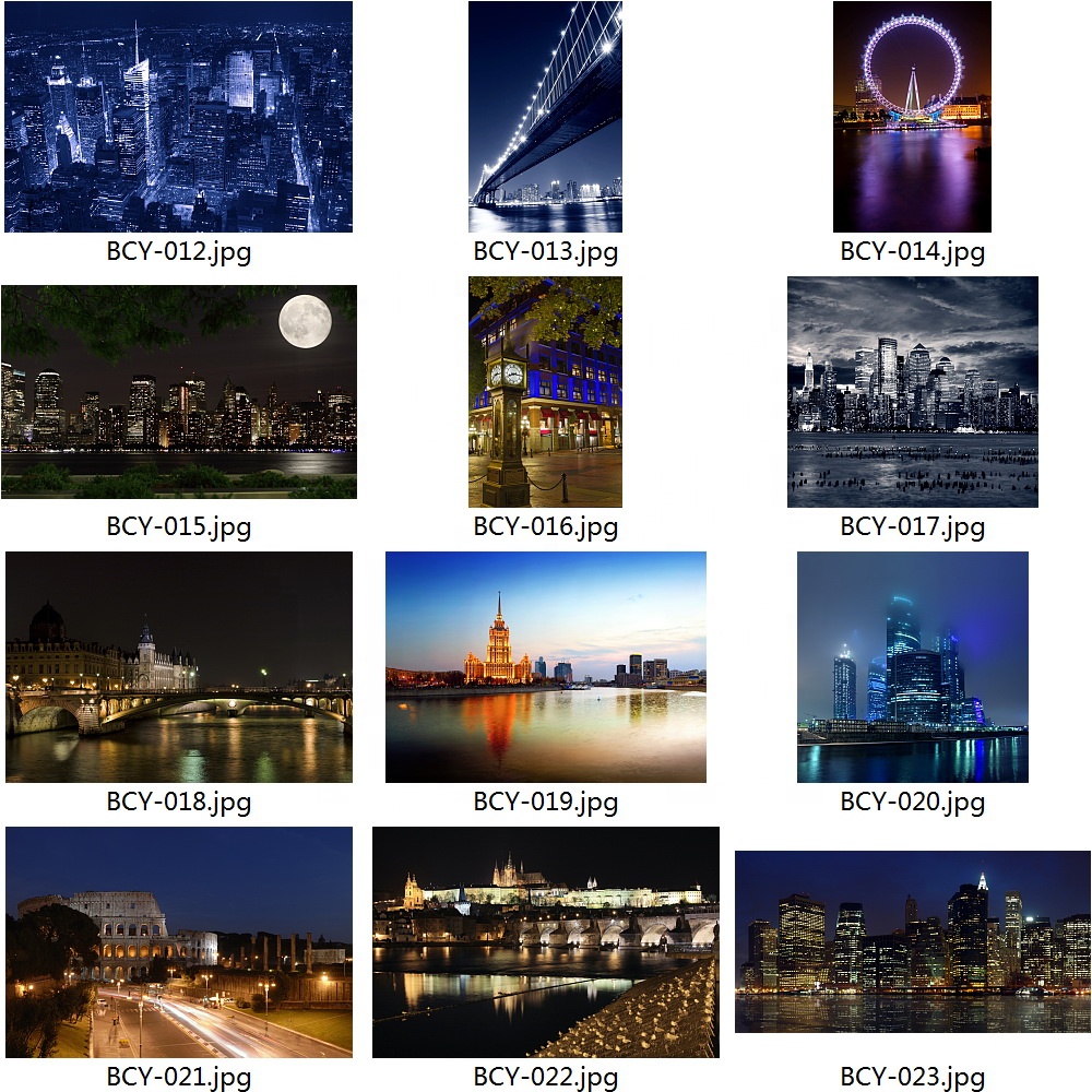 Giclee Printing Service Poster Wall Art City Night Canvas Print Stretched from Photo