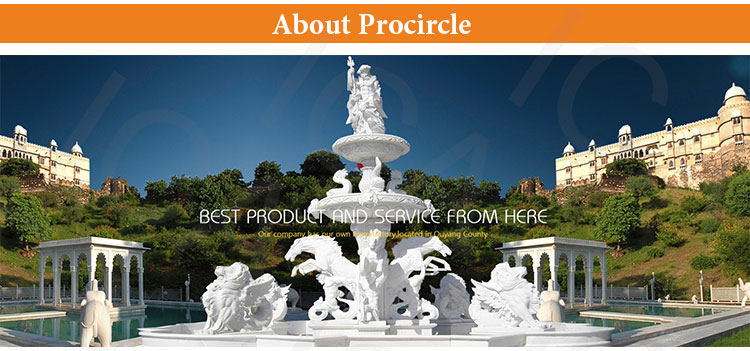High Quality Morden Design Marble Outdoor Animal Sculpture Standing  Lion Sculpture