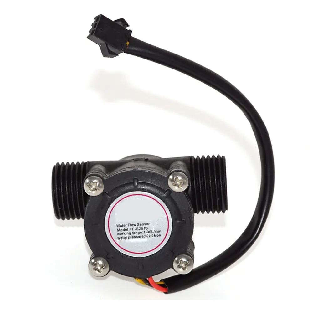 OEM/ODM Available G1/2"  YF-S201 Project Hall Effect Control Water Flowmeter Sensor