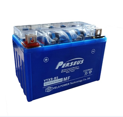 YTX9-BS 12v 9ah motorcycle battery manufacturer GEL high performance battery