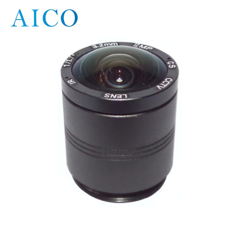 3,2 мм F2.0 12mp cs крепление 4 К широкоугольный фиксированный объектив видеонаблюдения для 1/1. 7 "датчик