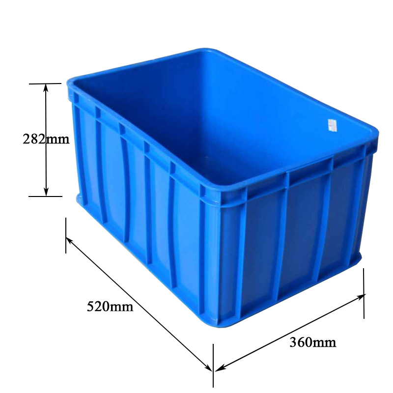 Новый дизайн легкого HDPE оборот коробка для упаковки