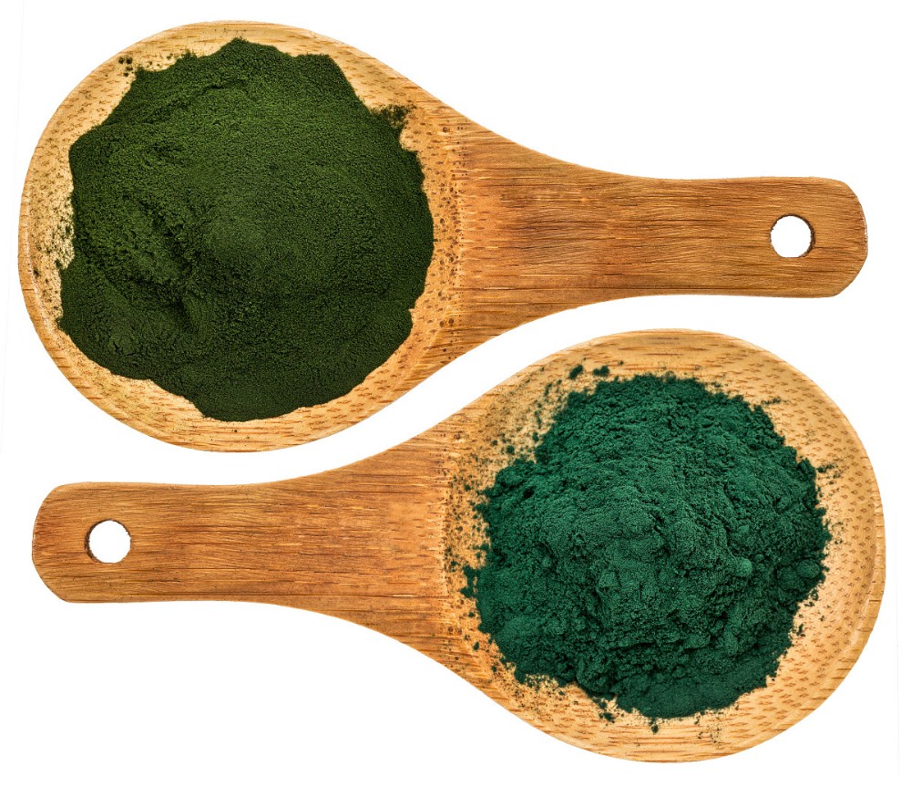 Gold Standard Organic chlorella spirulina powder including Carotenoids