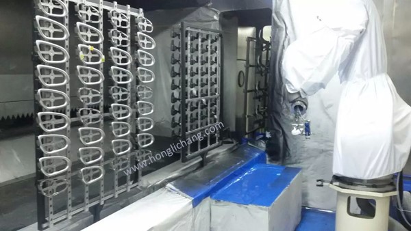 Роботизированная Автоматическая Краска Магазин для Пластиковых Деталей Автомобиля