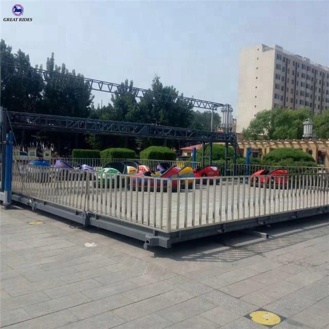 Мобильный Электрический бампер на трейлере, аттракционы для продажи