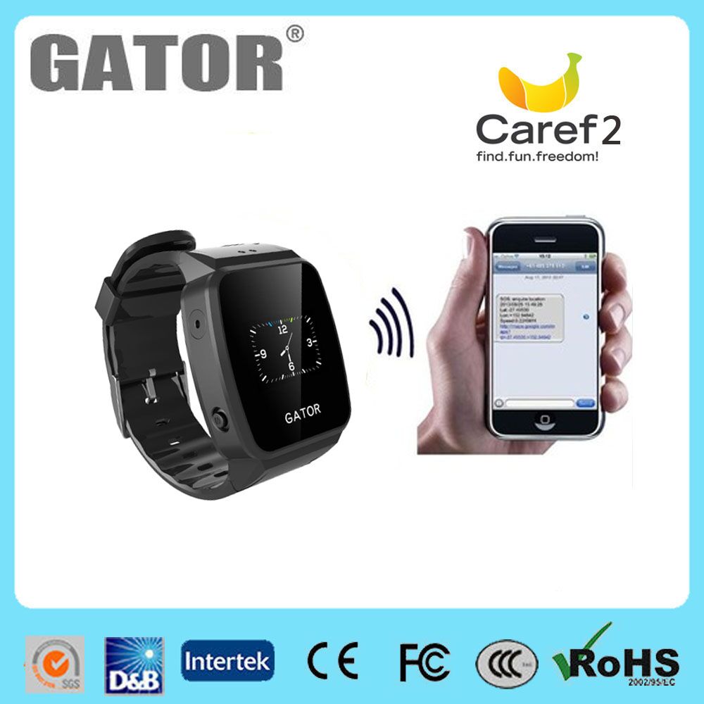 Цена завода gps gsm gator ребенка gps трекер, водонепроницаемые наручные часы gps tracker для детей