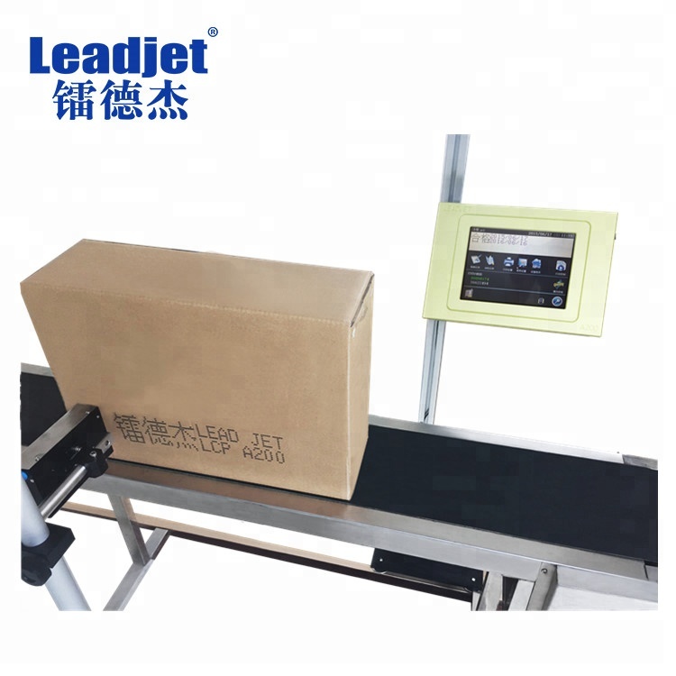 Leadjet A200 DOD маркировочная машина, крупногабаритный струйный принтер для картонных коробок