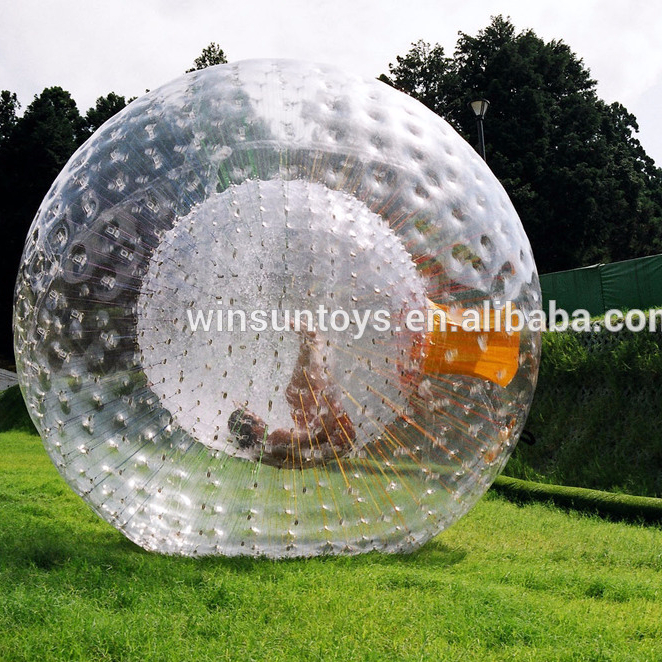Китай Winsun горячие продажи захватывающие ТПУ Зорбинг надувные тела zorb