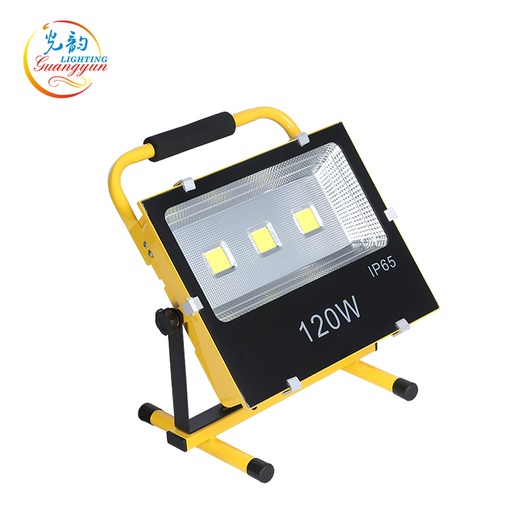Горячая Распродажа по заводской цене, алюминиевый cob водонепроницаемый IP65 RGB 60 Вт 120 Вт Светодиодный прожектор для стадиона
