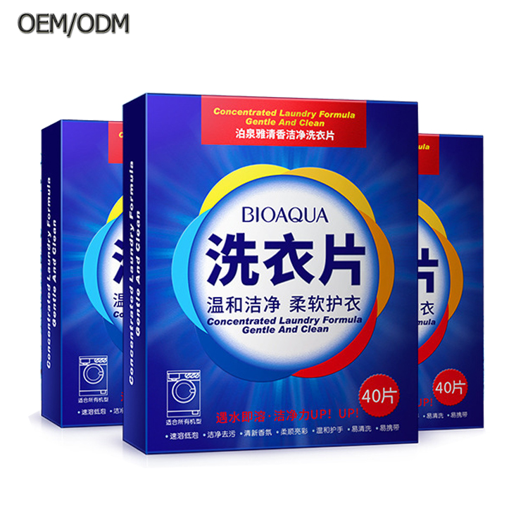 OEM ODM частная этикетка стиральный порошок лист для оптовой продажи