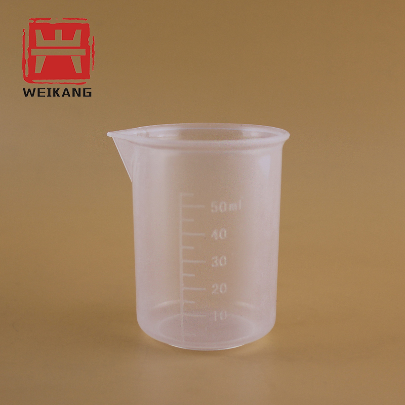 50 мл пластиковая лаборатория Beaker в Beaker