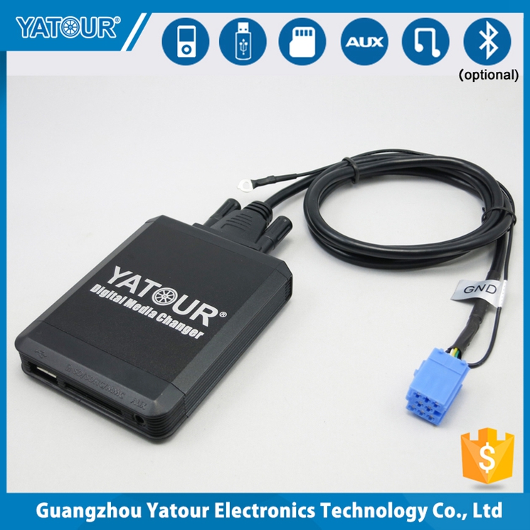 Громкая связь/mp3/sd /usb/iphone yatour yt-m07